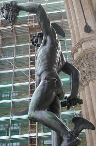 Cellini's Perseus: low left view 3, big