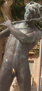 Félix Maurice Charpentier - L'Improvisateur (lifesize bronze, Bandol, France)