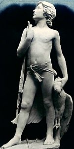 A Boy of Gaul by Jean Antoine Carlès - postcard photo A Boy of Gaul by Jean Antoine Carlès - postcard photo