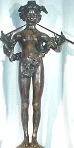 Frederick Macmonnies - Pan of Rohallion statuette, front view Frederick Macmonnies - Pan of Rohallion statuette, front view