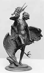 Frederick MacMonnies, Young Faun with Heron
