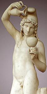 Ganymede Pouring Wine by by Bertel Thorvaldsen Ganymede Pouring Wine by by Bertel Thorvaldsen