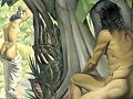 Mowgli and a nude girl