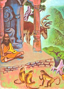 Purun Bhagat and his animal visitors