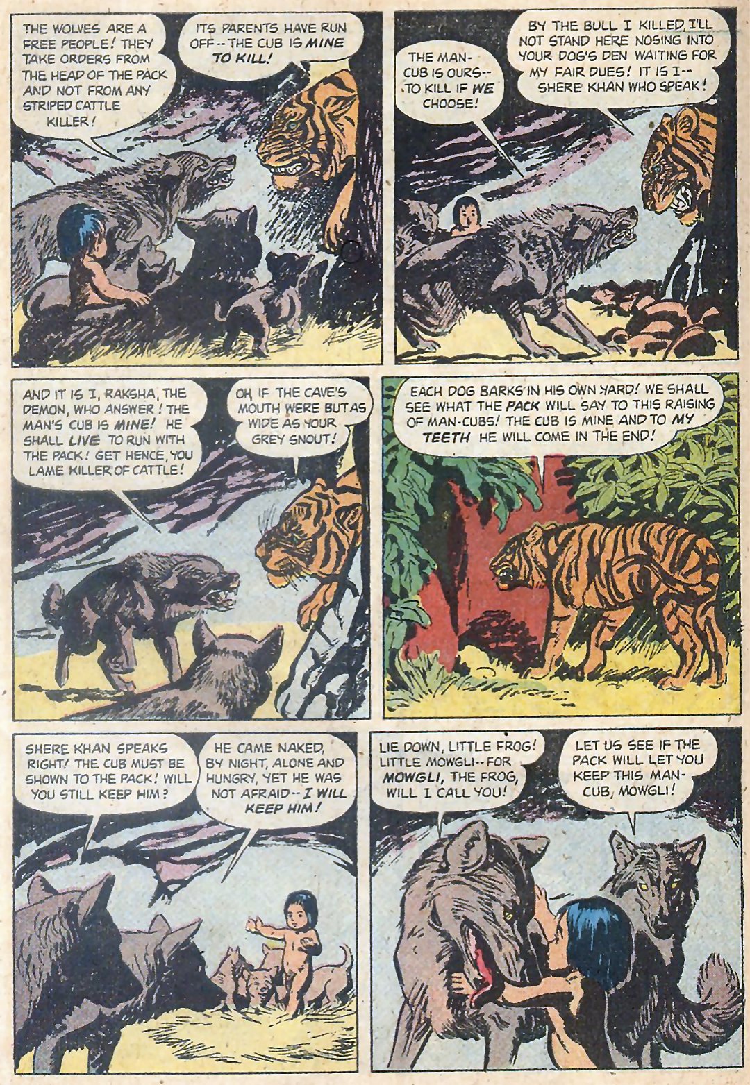 Rudyard Kipling's Mowgli: Jungle Book #1 page 4