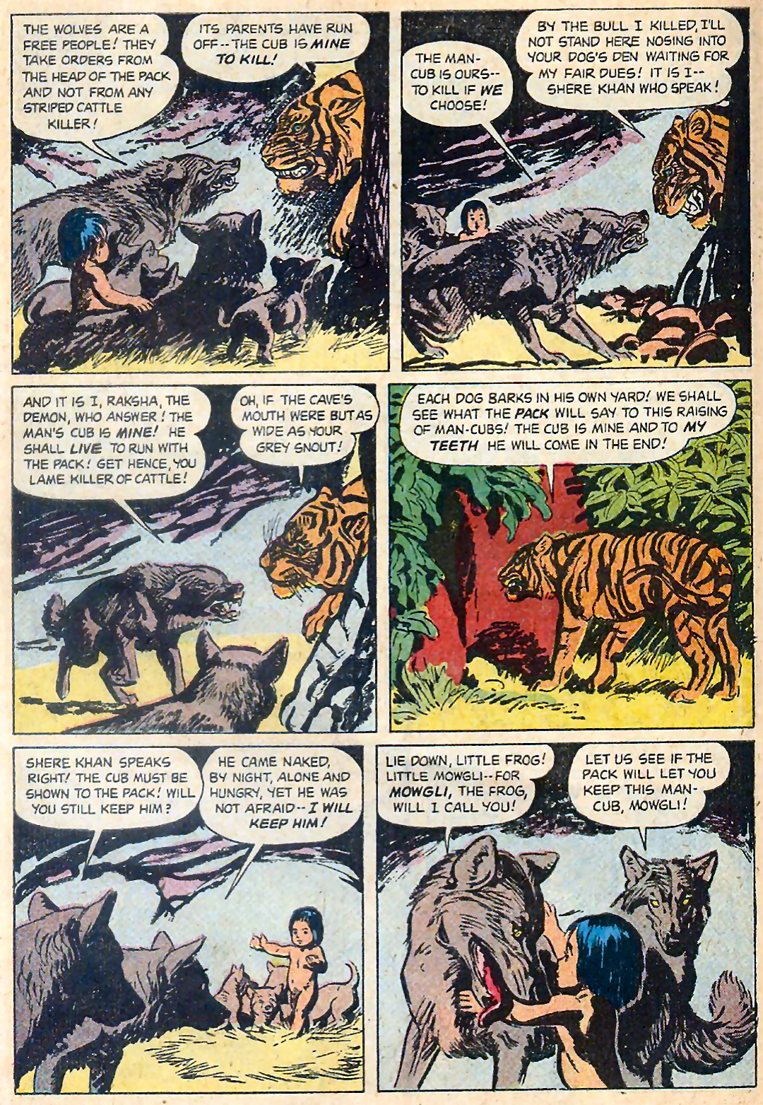 Rudyard Kipling's Mowgli: Jungle Book #1 page 4