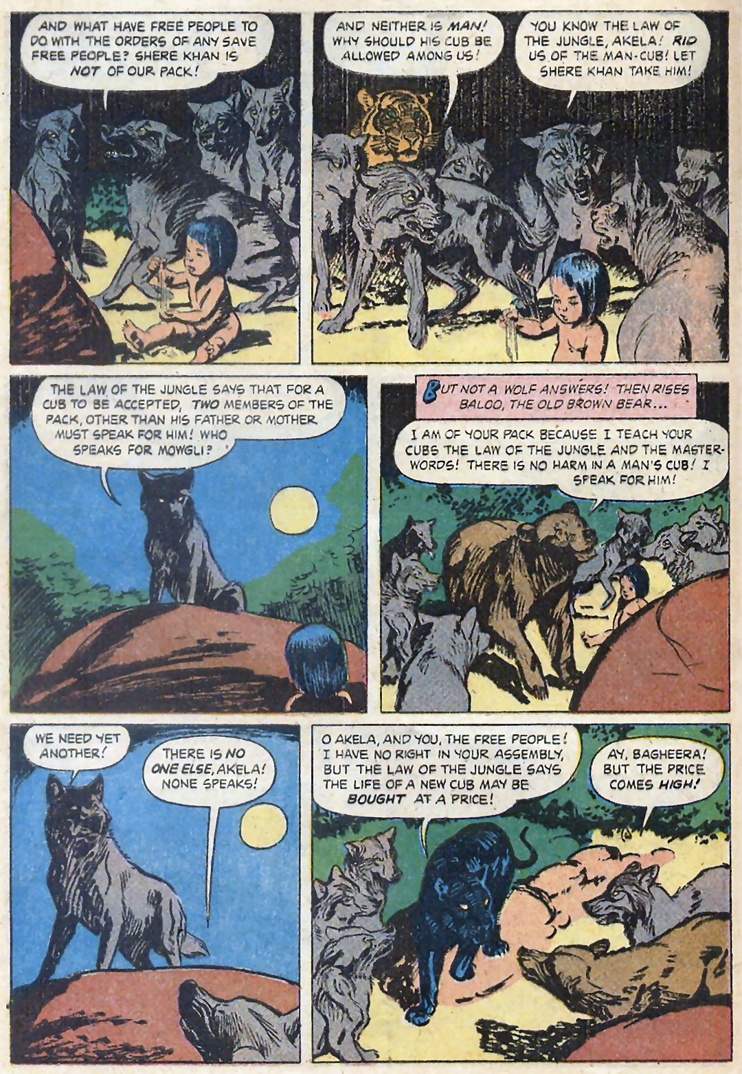 Rudyard Kipling's Mowgli: Jungle Book #1 page 6
