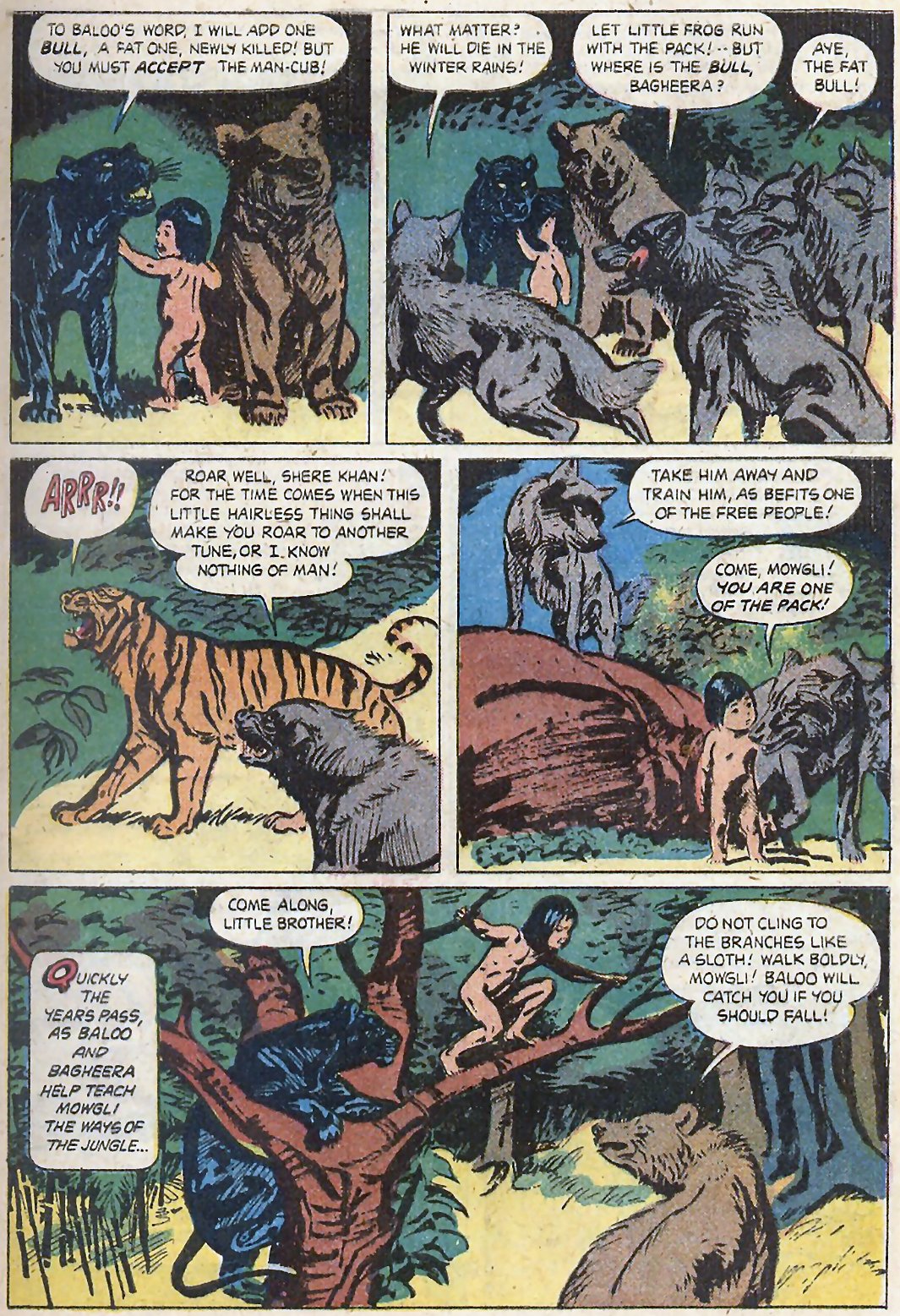 Rudyard Kipling's Mowgli: Jungle Book #1 page 7