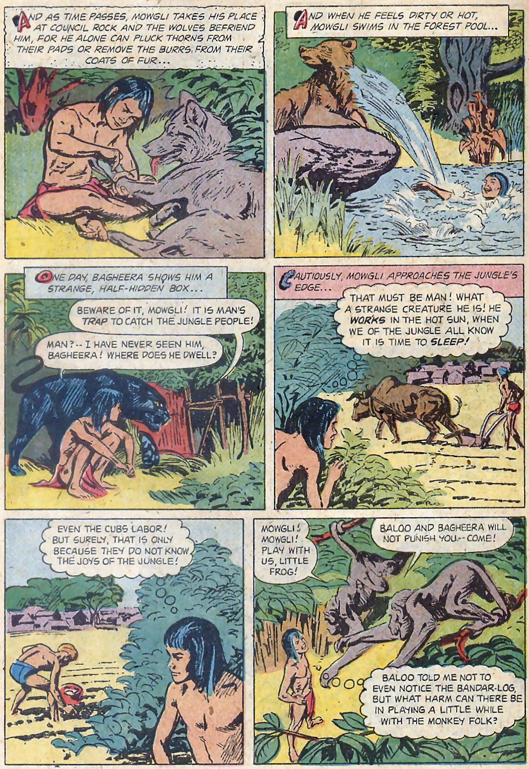 Rudyard Kipling's Mowgli: Jungle Book #1 page 8