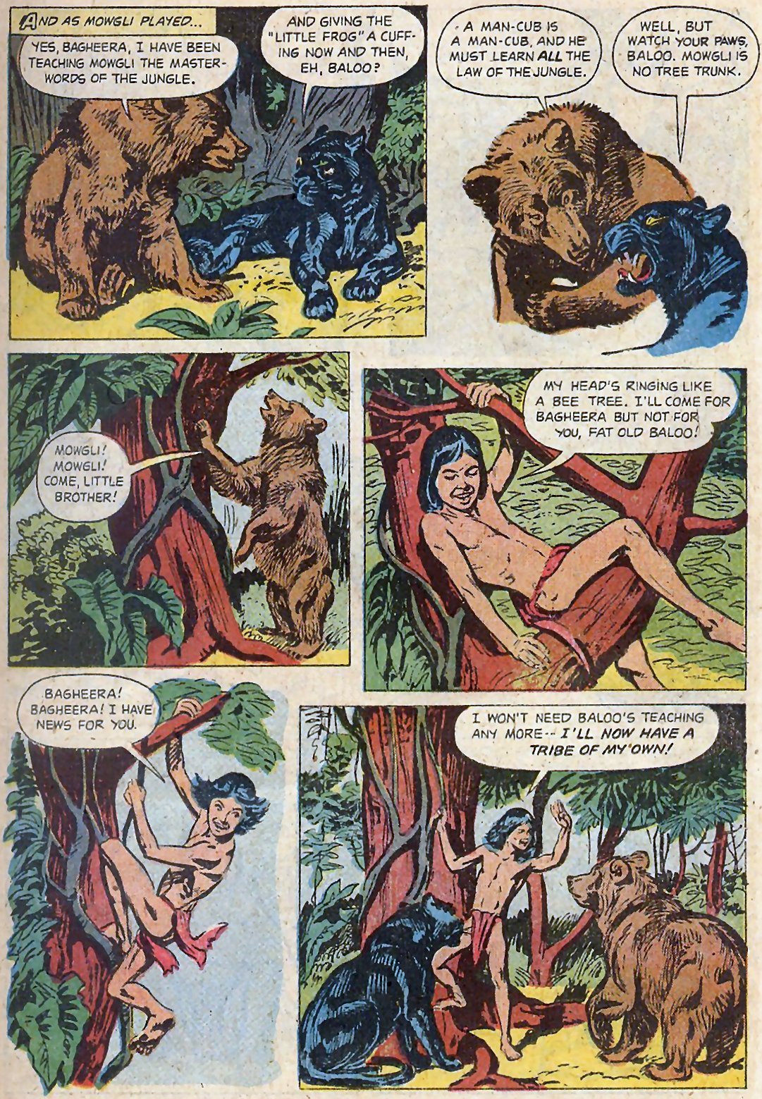 Rudyard Kipling's Mowgli: Jungle Book #1 page 9
