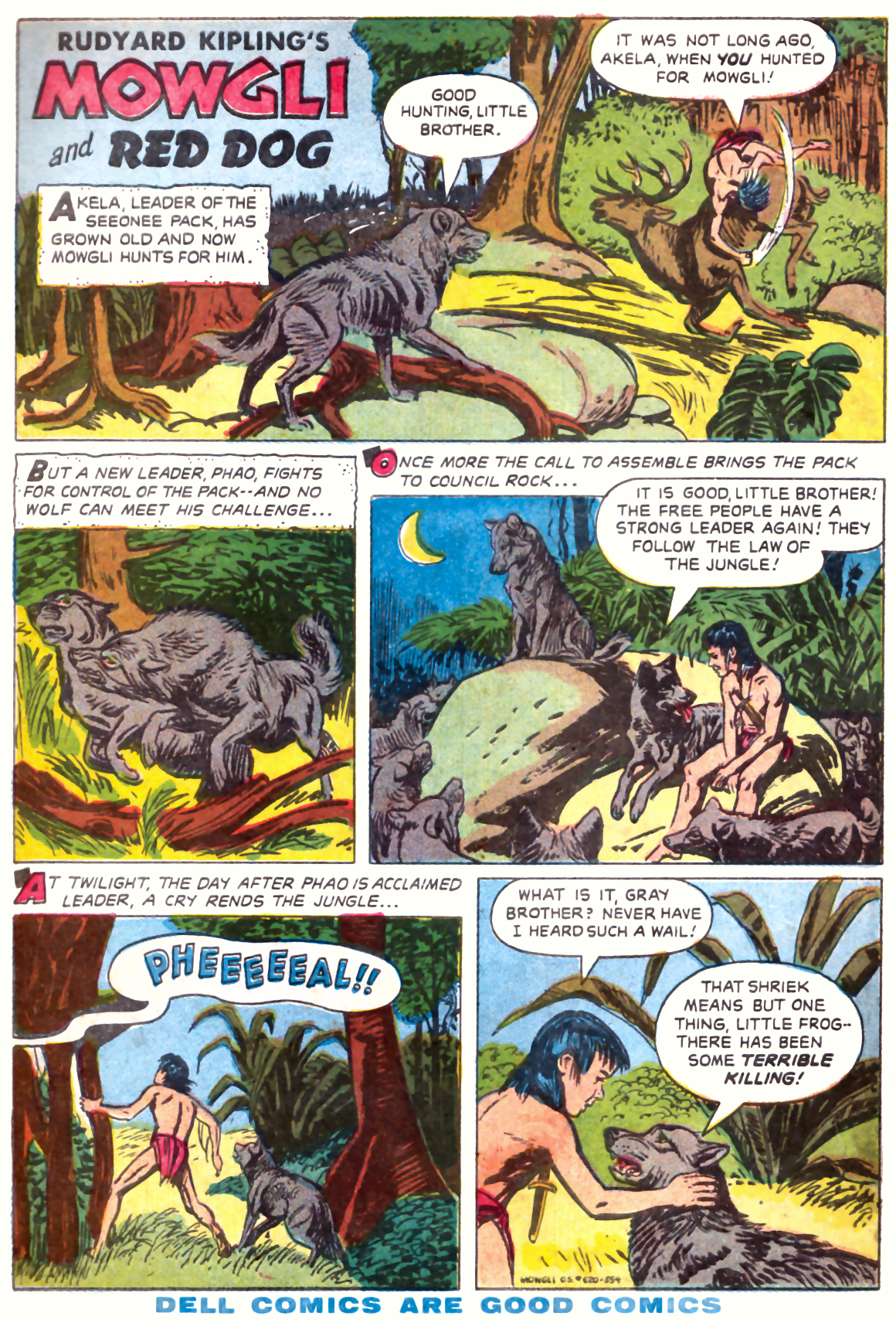 Rudyard Kipling's Mowgli: Jungle Book #3 page 1
