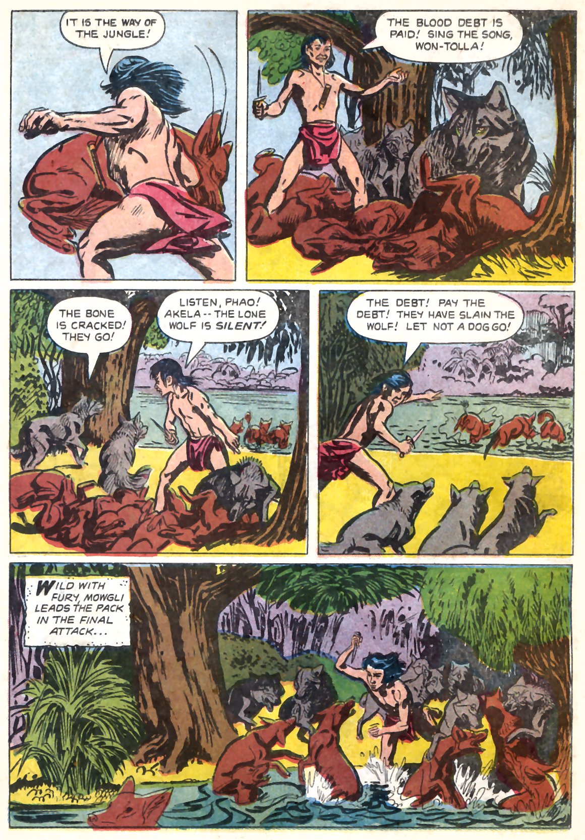 Rudyard Kipling's Mowgli: Jungle Book #3 page 16